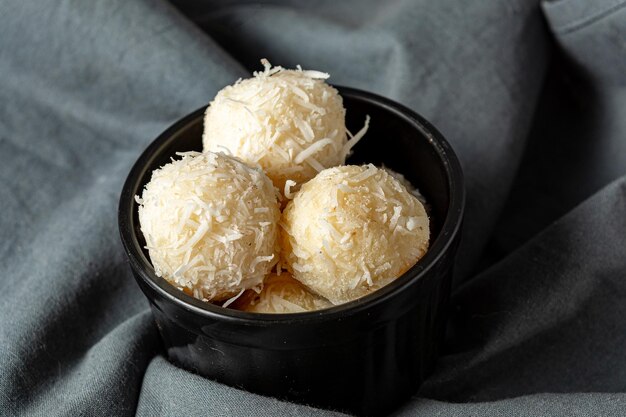 brazilian beijinho, traditional dessert snack