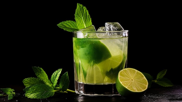 Foto caipirinha brasiliana