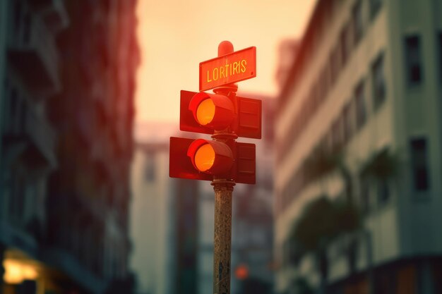 Photo brazilian city mockup of empty street sign corner in rio de janeiro text sign mockup