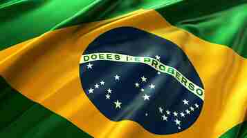 Photo the brazilian flag is a symbol of national pride and unity