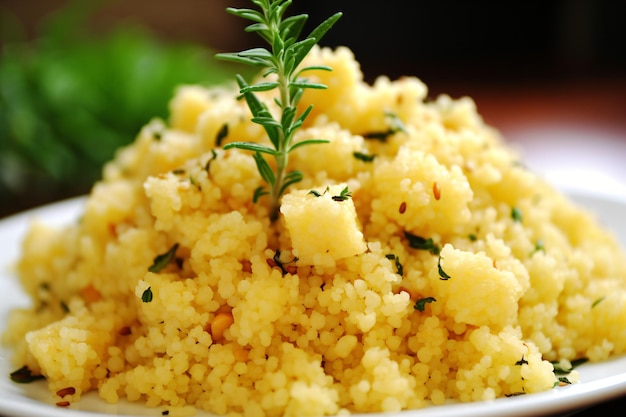 brazilian food cous cous cassava farofa