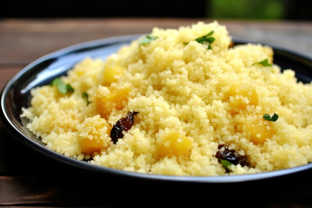 brazilian food cous cous cassava farofa