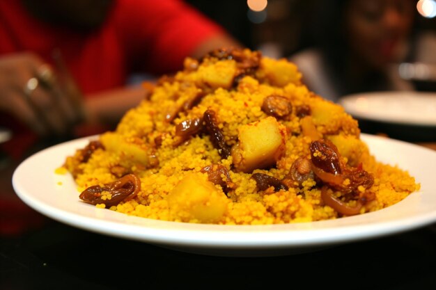 brazilian food cous cous cassava farofa