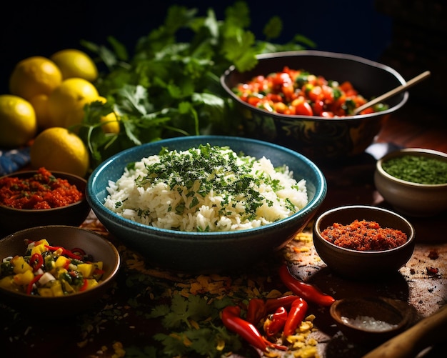 Brazilian Food Dark Kitchen Background