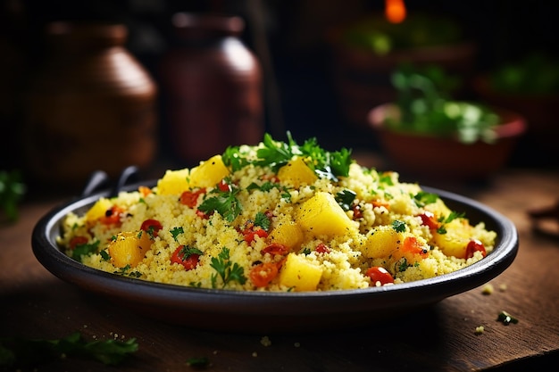 brazilian food plate colorful