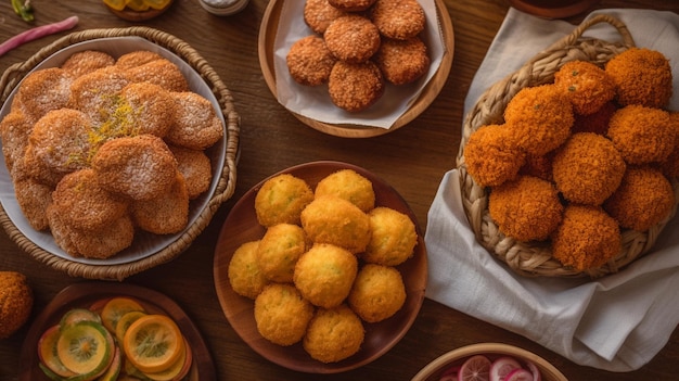 Foto pastel brasiliano fritto a consegna