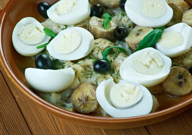 Brazilian Salt Cod with Eggs.  most popular dishes