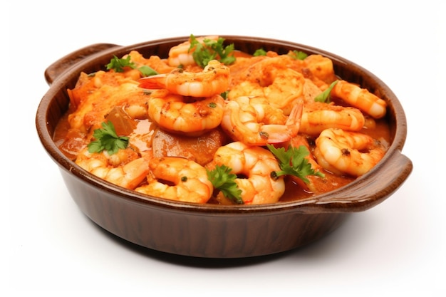 Brazilian Shrimp Stew Traditional Coastal Cuisine Dish