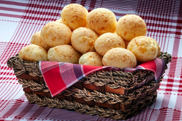 Brazilian snack cheese bread