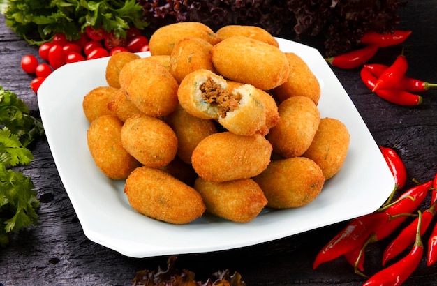 Brazilian snacks traditional snacks for parties meat dumpling