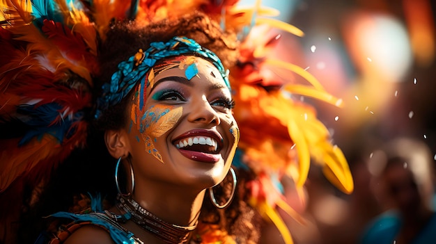 Brazilian street carnival