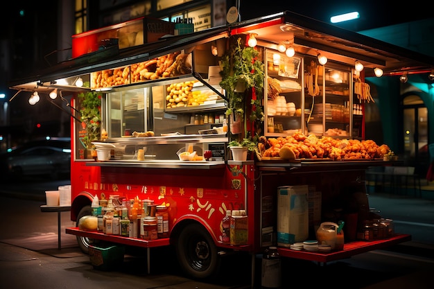 Brazilian Street Food Delicacies food Photo