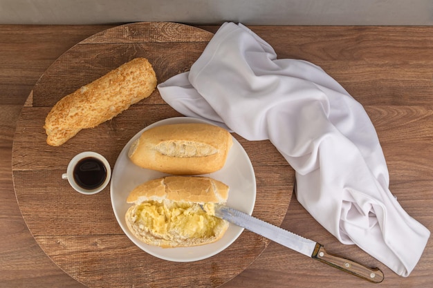 Brazilian Wheat Baked French Bread