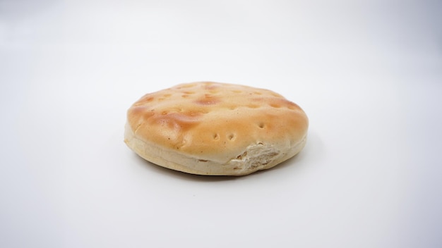Photo bread bakery white background chilean bread