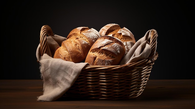 Photo bread basket