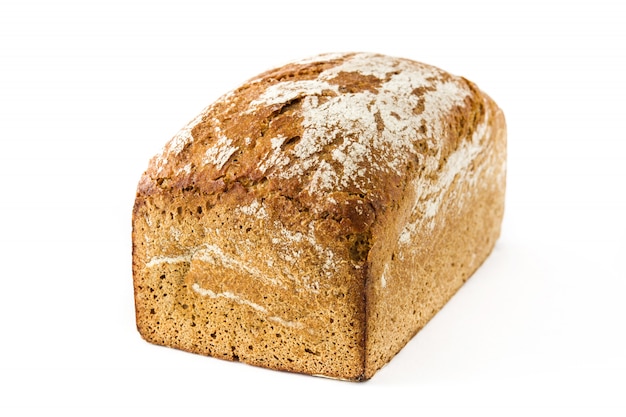 bread isolated on white background