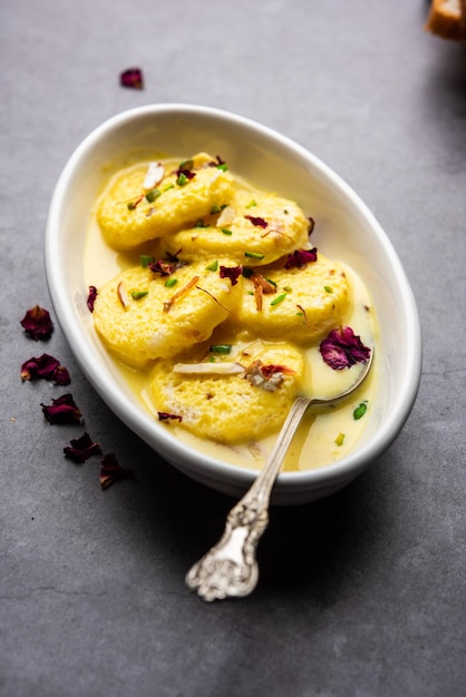 Photo bread rasmalai is the tweaked version of traditional ras malai using bread slices instead of paneer