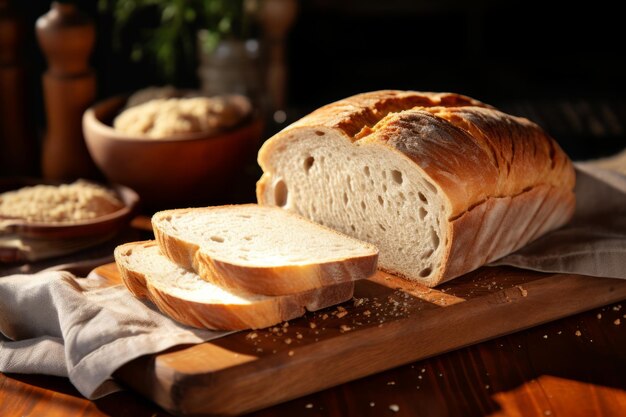 Bread Slices in Stunning CloseUp A MouthWatering Treat