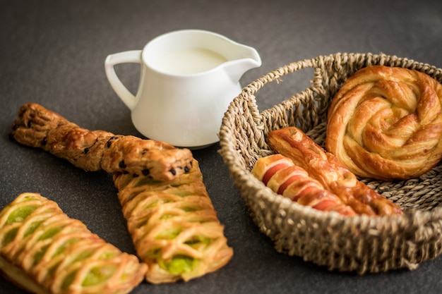 Bread on the table