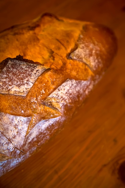 Bread on the table