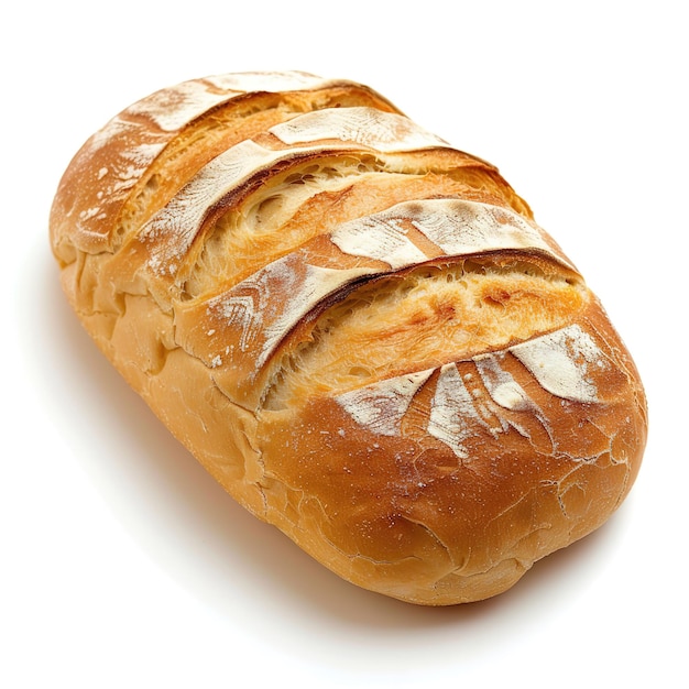 A bread in white background Job ID 333002348c104a8b815da0560e117a44