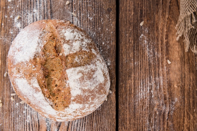 bread with sesame seeds