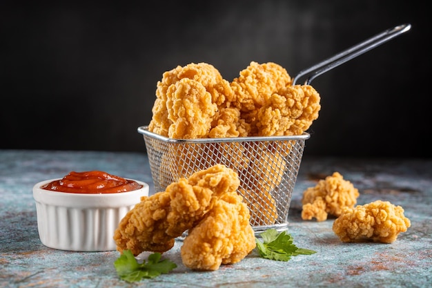 Breaded chicken strips Chicken fingers