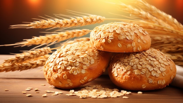 breads HD 8K wallpaper Stock Photographic Image