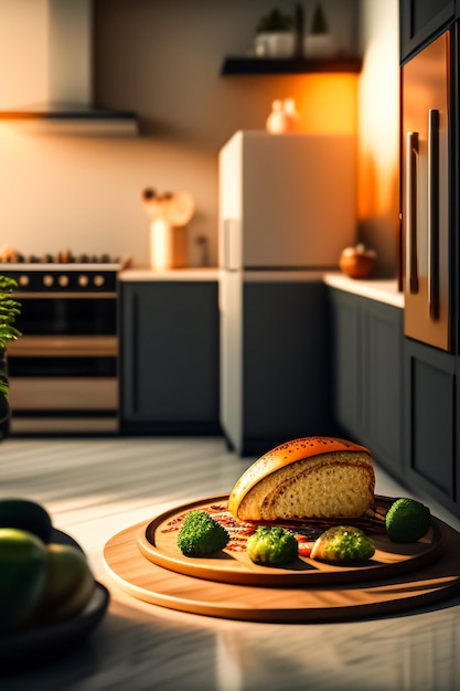 breads in the kitchen