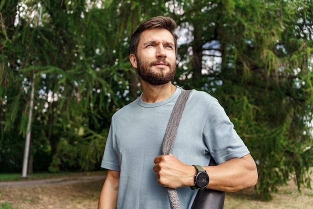 break athlete fitness exercises for cardio and health a man in sportswear doing a workout