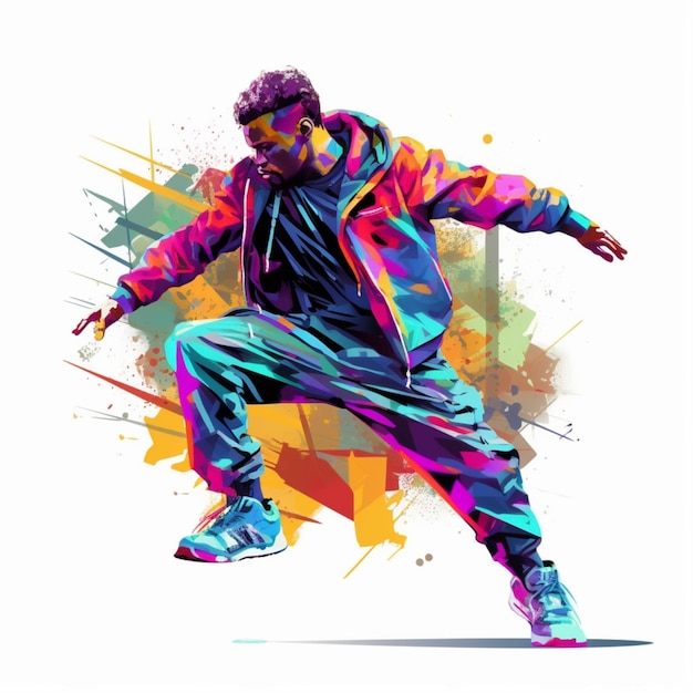 Premium AI Image | break dance