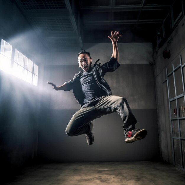 Фото Брейкдансер, движение, прыжки и танцы