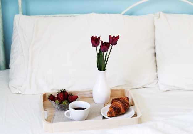 Breakfast in bed