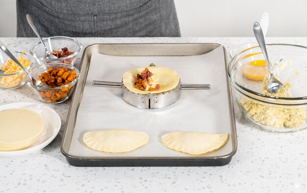 Breakfast Empanadas With Eggs and Sweet Potato