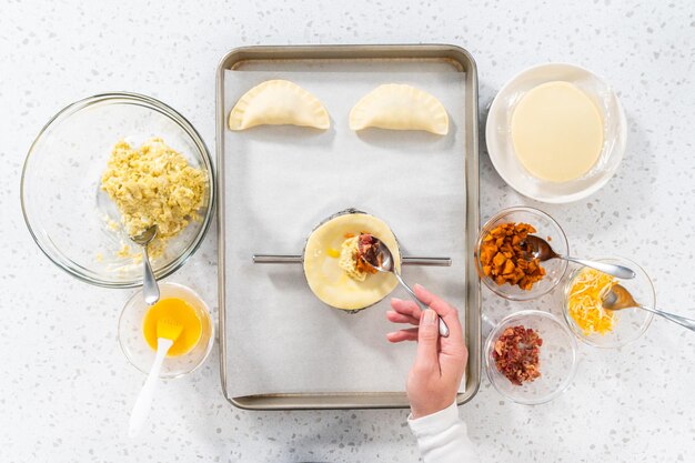 Breakfast Empanadas With Eggs and Sweet Potato