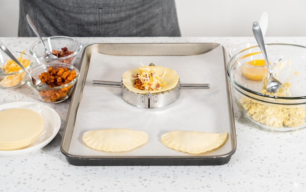 Breakfast Empanadas With Eggs and Sweet Potato