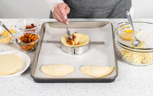 Breakfast Empanadas With Eggs and Sweet Potato