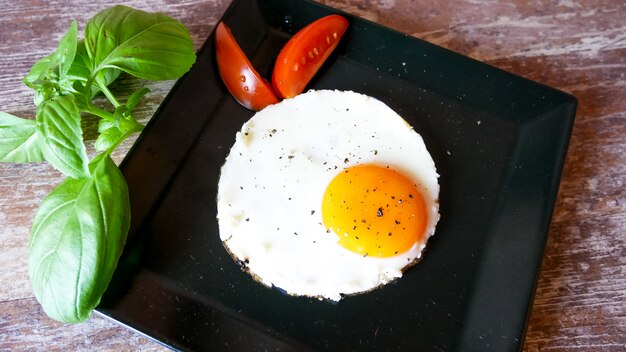 レストランでの朝食用食品