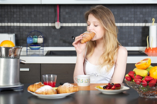 Breakfast at home