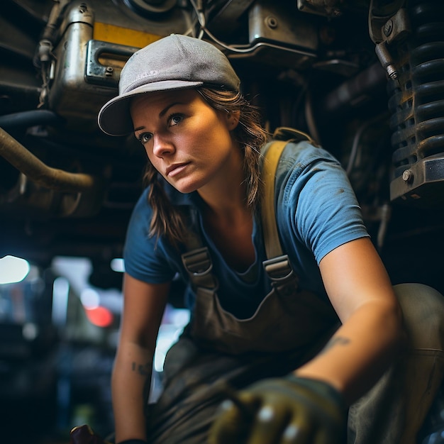 Breaking Stereotypes Women Thriving as Mechanics Powerful Imagery