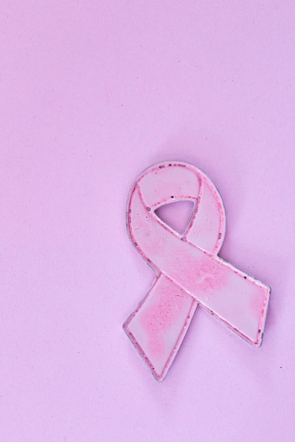 Breast cancer awareness month, pink ribbon