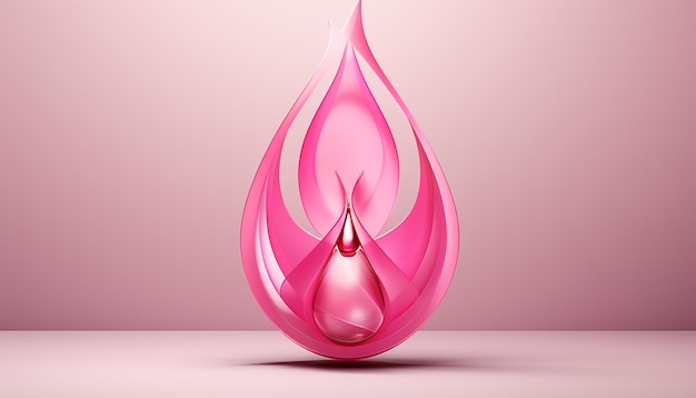 Breast cancer awareness month poster design