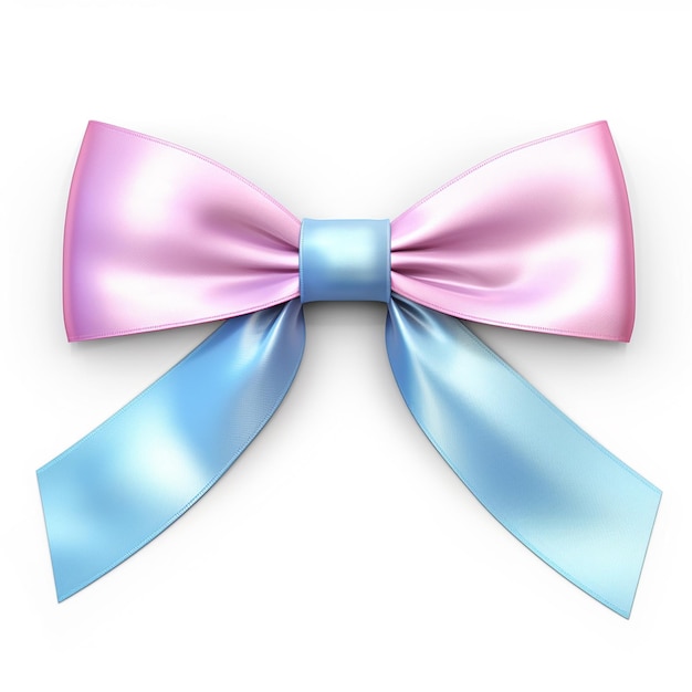 Breast cancer awareness ribbon in multiple colors