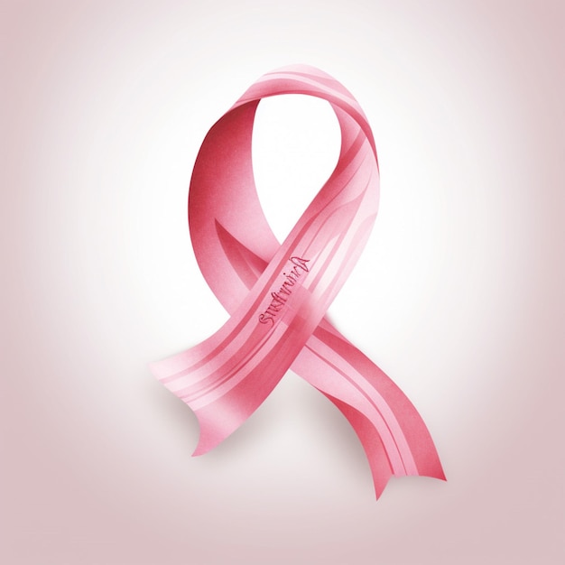 Breast cancer background with transparent background high