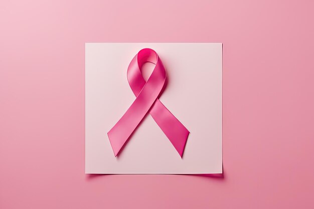 Breast cancer pink october ribbon awareness