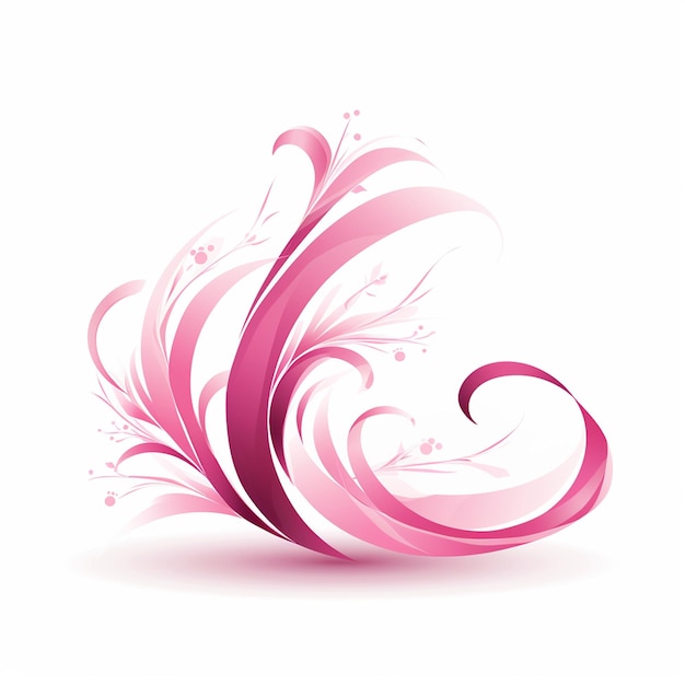 写真 乳がん 粉紅色 濃い青いリボン 耐性 癌に対する意識 ピンク