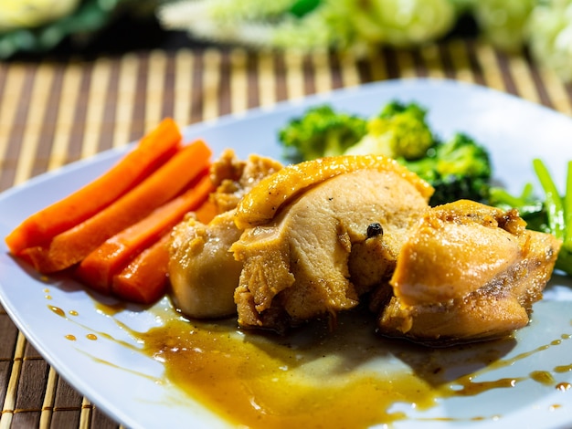 Breast of chicken for muscle building