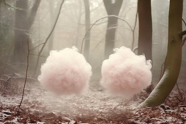 The Breath of Cold Weather Exhaling White Puffs