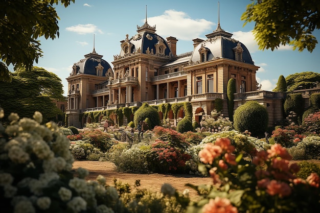フランスのベルサイユ宮殿の息をのむ美しさ