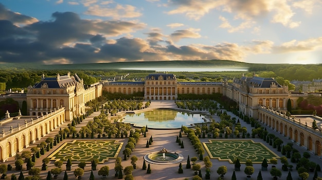 Breathtaking beauty of the Palace of Versailles in France